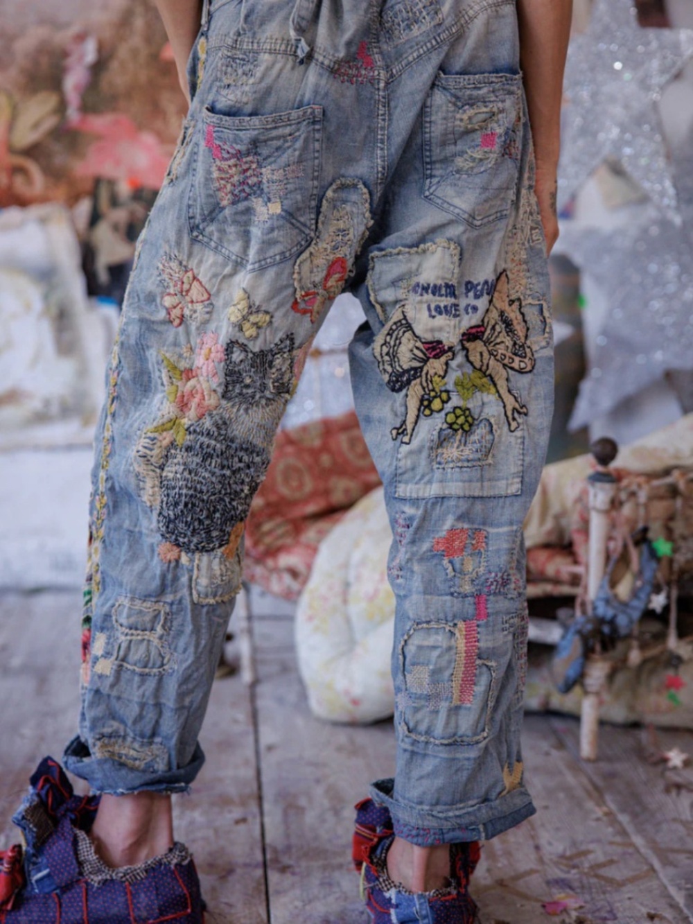 🦋NWT MAGNOLIA PEARL TOBY MINER DENIMS🦋 - Picture 8 of 11